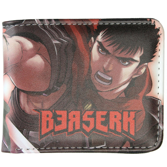 Guts Berserk Men Wallet Anime Bifold Coins