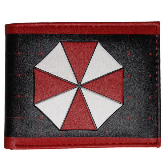 Wallet Umbrella Corp Hazard Men Bifold Coins Cards Notes Holder