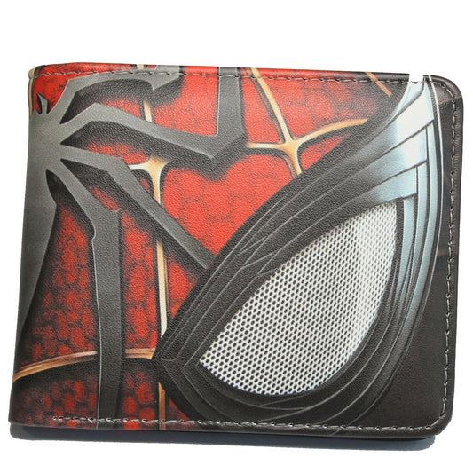 Spider Man Men Wallet Comics Heroes Coins Cards Notes