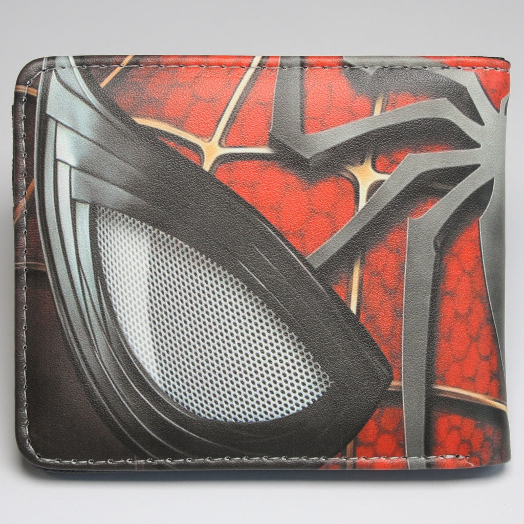 Spider Man Men Wallet Comics Heroes Coins Cards Notes