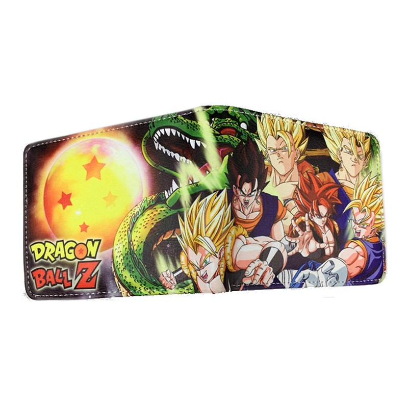 Goku Super Saiyan Men Wallet Dragon Ball Anime zipper