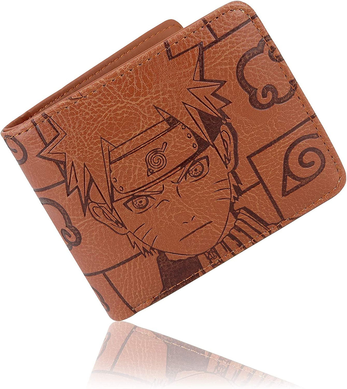 Wallet Naruto Shippuden Uzumaki Clan Japanese Anime Cards Coins Holder Men-Clothes, Shoes & Accessories:Men:Men's Accessories:Wallets-Brian and Mary accessories