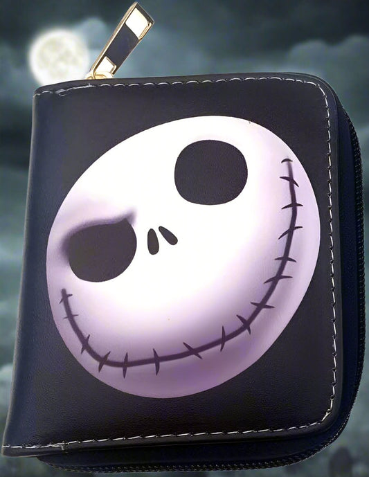 Jack Skellington Purse Small Wallet Women Girl