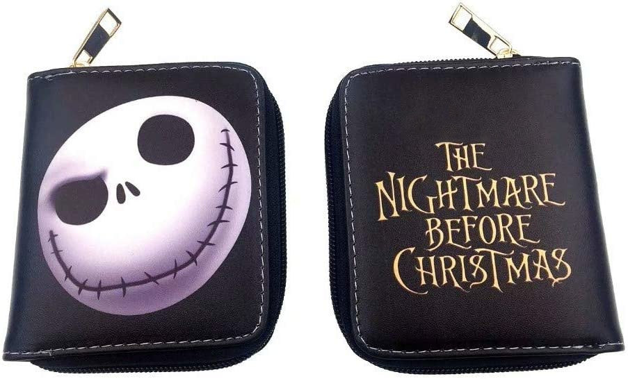 Jack Skellington Purse Small Wallet Women Girl