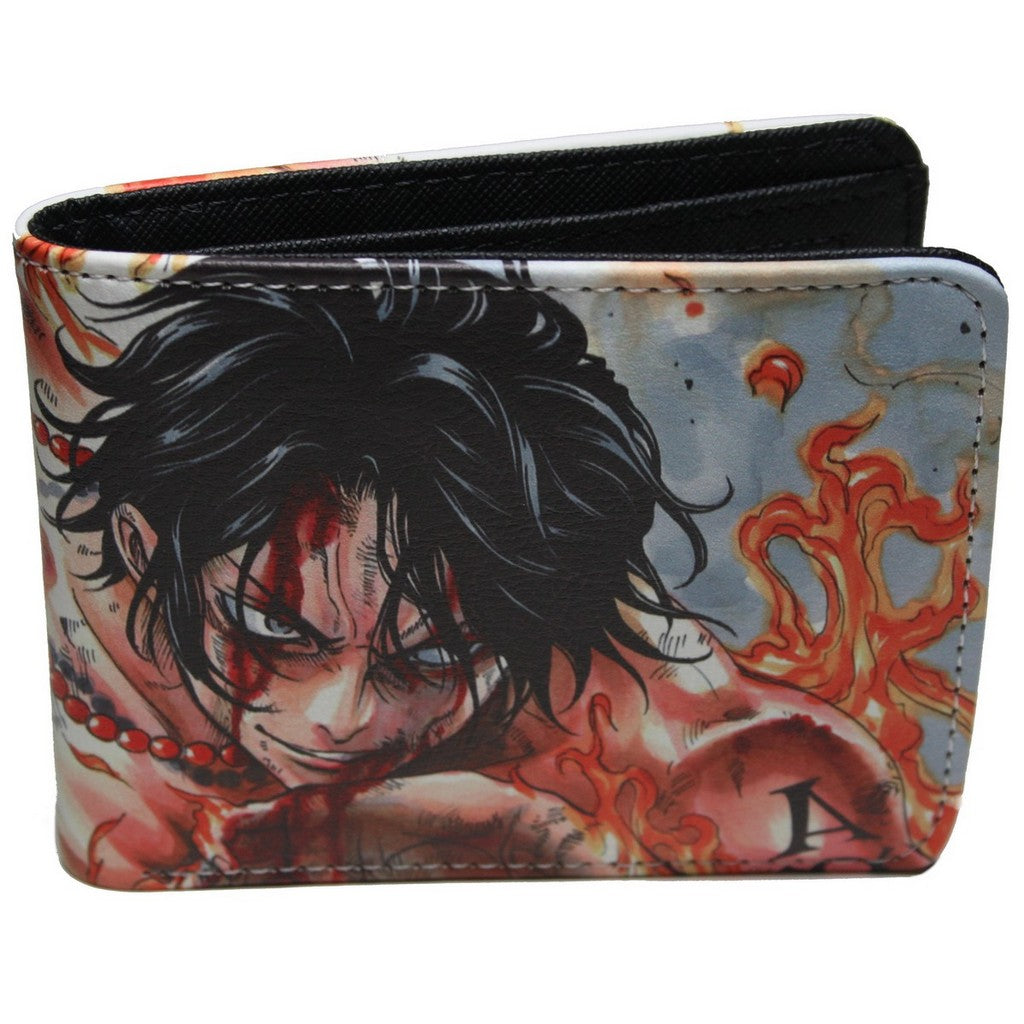 One Piece Wallet Luffy Bounty Japanese Anime Manga Coins Credit Cards Photo Holder Short Bifold 22
