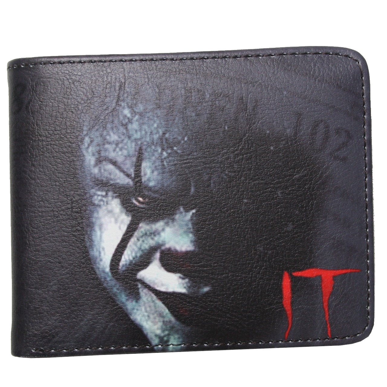 Pennywise Clown IT Joker supernatural horror Movie wallet