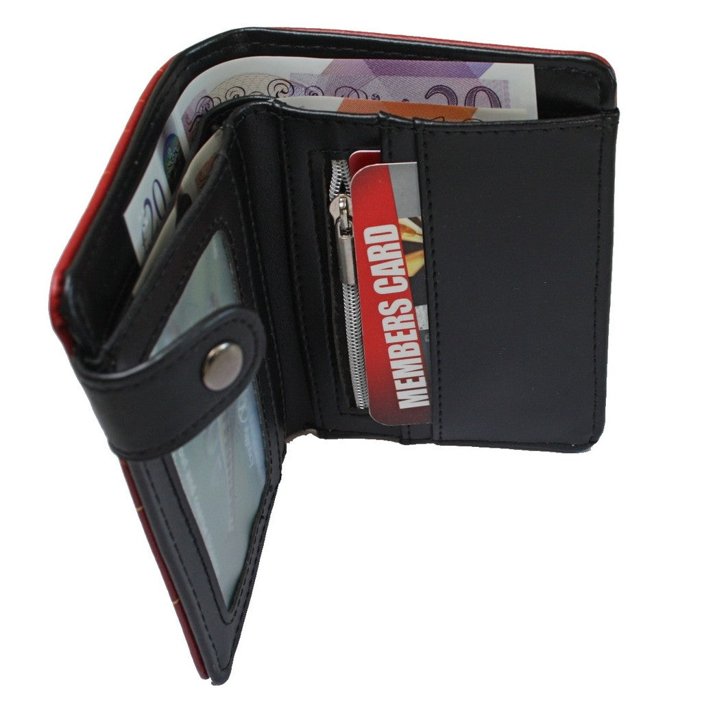 Spider Man Men Wallet Comics Heroes Coins Buckle Clasp-Clothes, Shoes & Accessories:Men:Men's Accessories:Wallets-Brian and Mary accessories