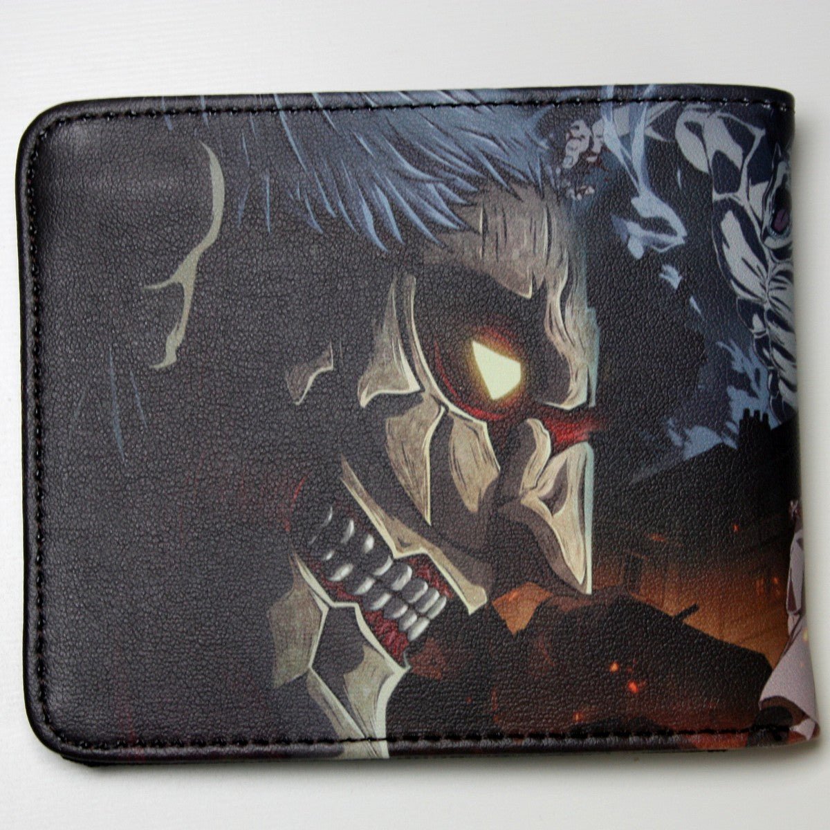 Attack on Titan Men Wallet Eren Reiner Titan Anime Bifold Coins Cards Notes Holder MWAL0411