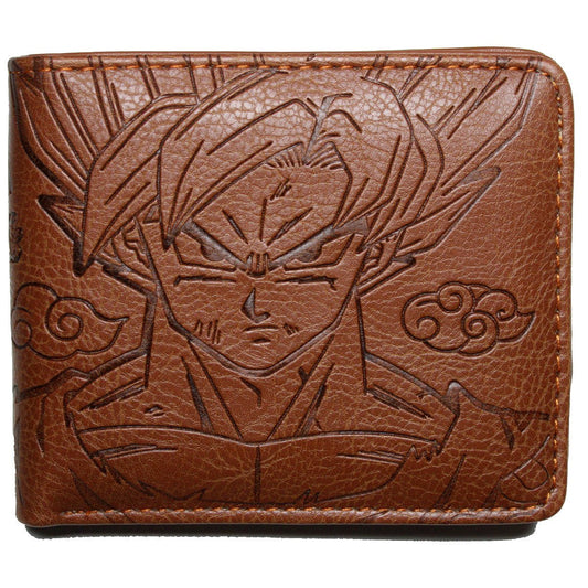 Dragon Ball Super Goku Vegeta Saiyan Wallet Bi-Fold ID & Card