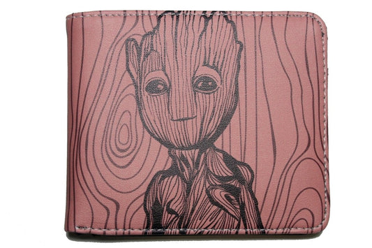 Marvel Comics Men Wallet Groot Guardians Of The Galaxy Cards Notes Coins-#MWAL0292