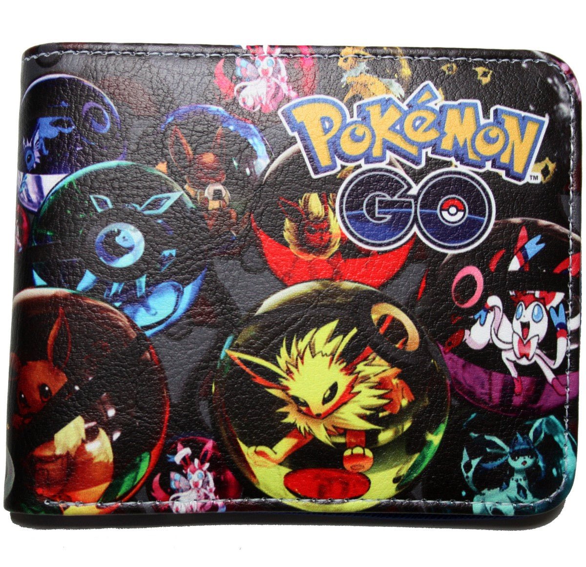 Pokemon GO Men Wallet Pikachu and Friends Nintendo Coins Cards Notes MWAL0433