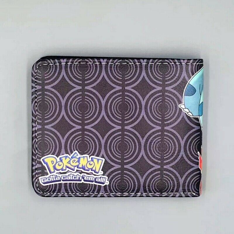 Pokemon Men Wallet Pikachu and Friends Nintendo Black Coins Cards Notes MWAL0505