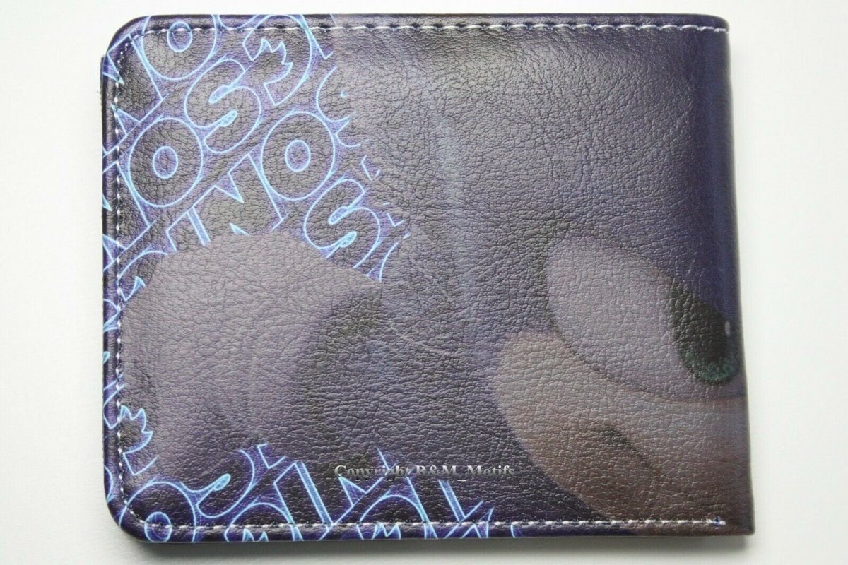 Sonic Wallet Hedgehog Bifold Men Blue Game Coins Cards Notes Holder MWAL0565