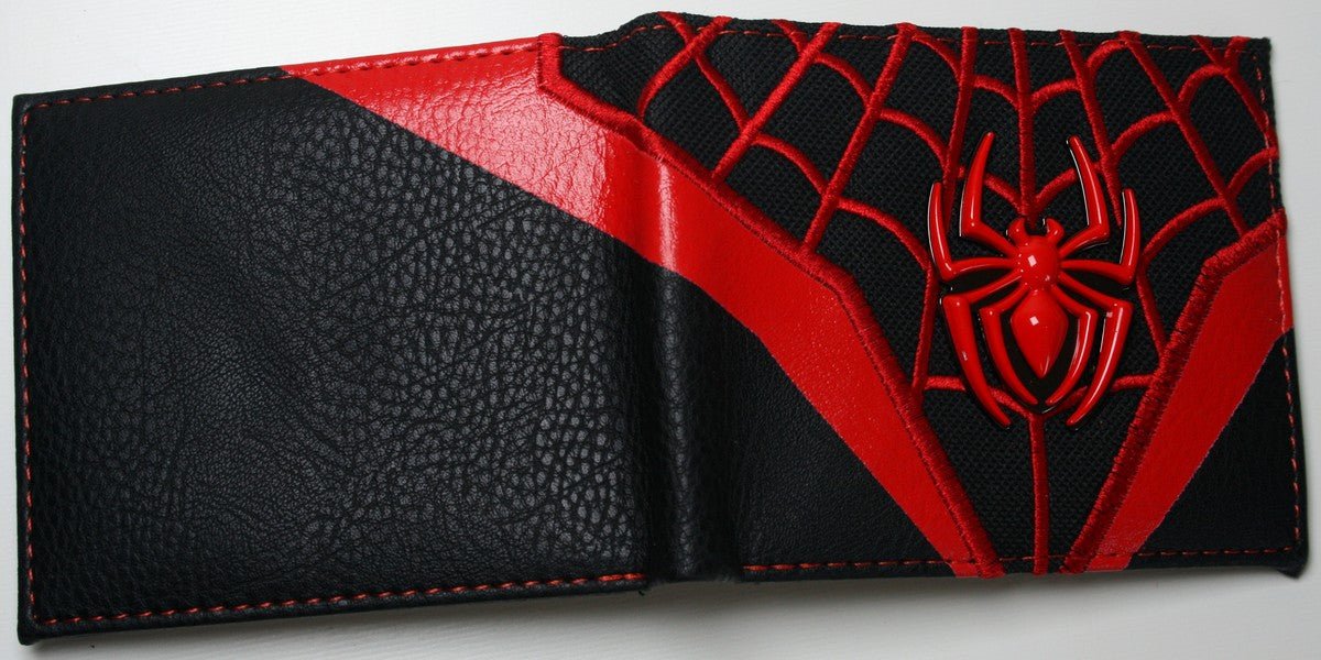 Spider Man Men Wallet Comics Heroes Avengers Coins Cards Notes MWAL0432