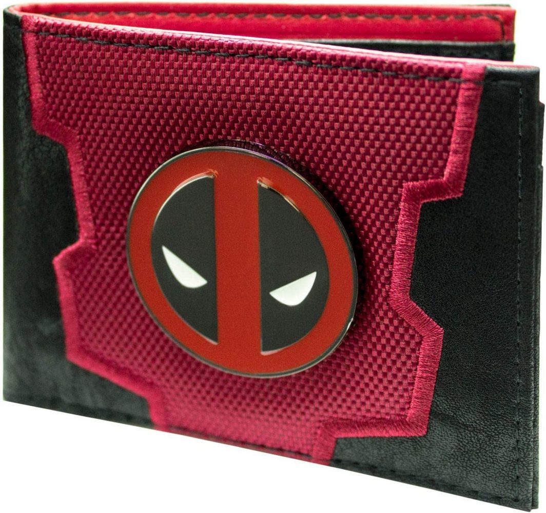 Wallet Deadpool Comics Heroes Bifold Coins Cards Men Faux Leather Red-Clothes, Shoes & Accessories:Men:Men's Accessories:Wallets-Brian and Mary accessories