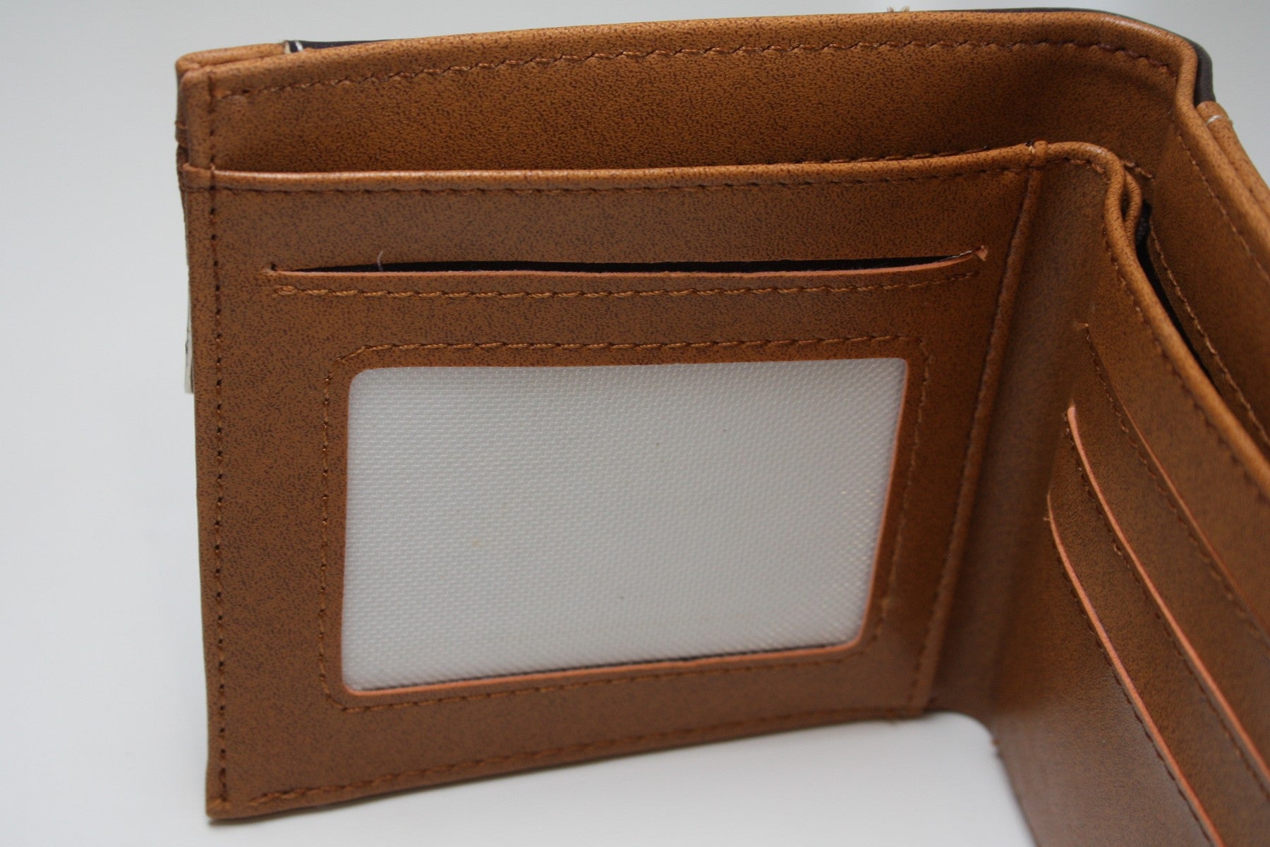 Hero Men Wallet Brown Coins Cards Notes Photo-Clothes, Shoes & Accessories:Men:Men's Accessories:Wallets-Brian and Mary accessories