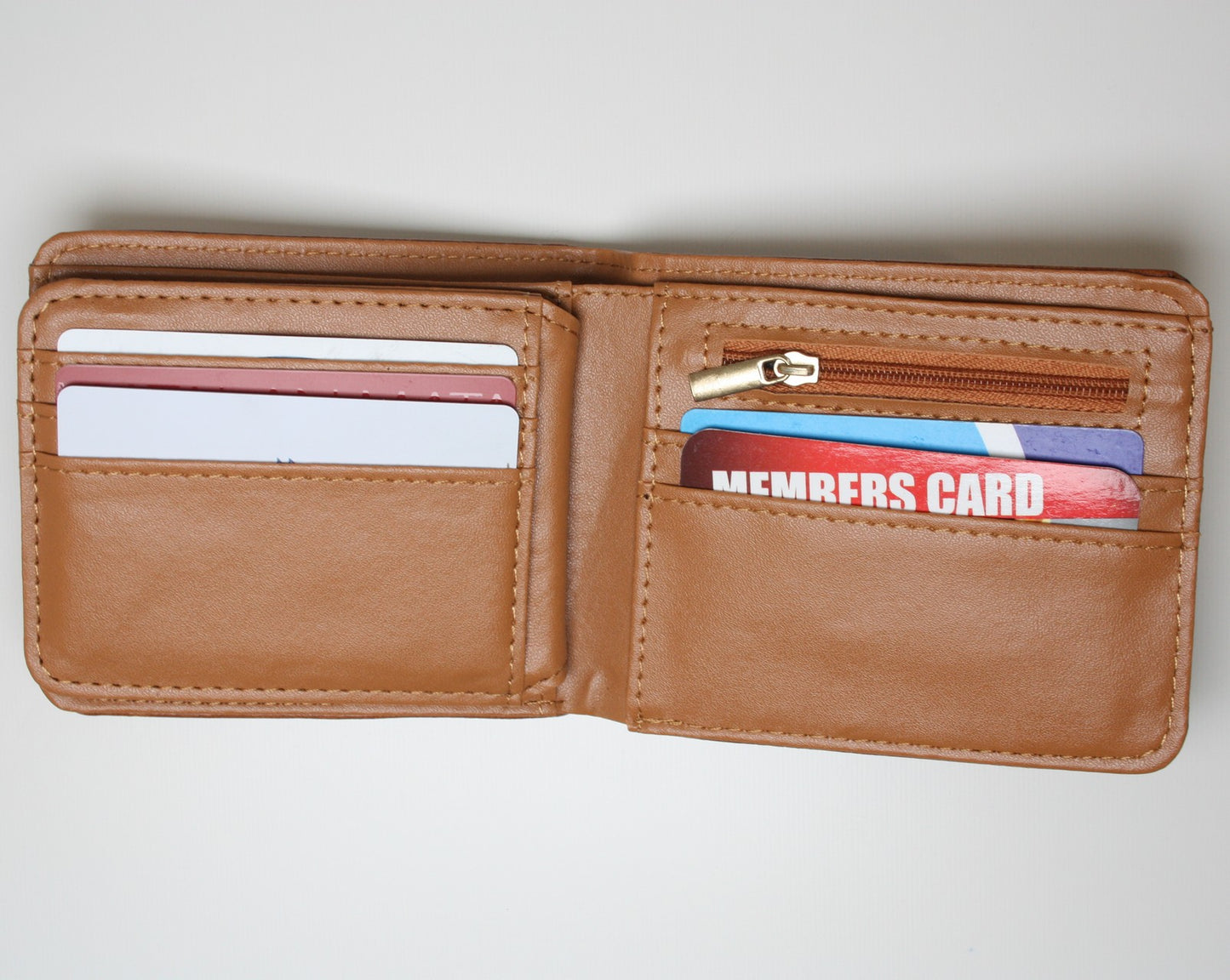 BAD MOTHER F***ER Trifold Brown Men Wallet Coins Cards Notes-Clothes, Shoes & Accessories:Men:Men's Accessories:Wallets-Brian and Mary accessories